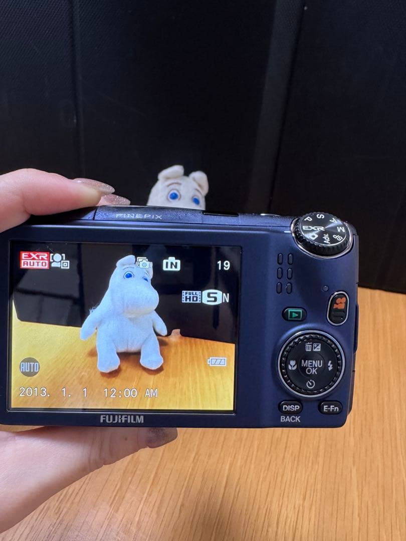 ジャンク品　Fujifilm FinePix F900EXR ネイビーブルー