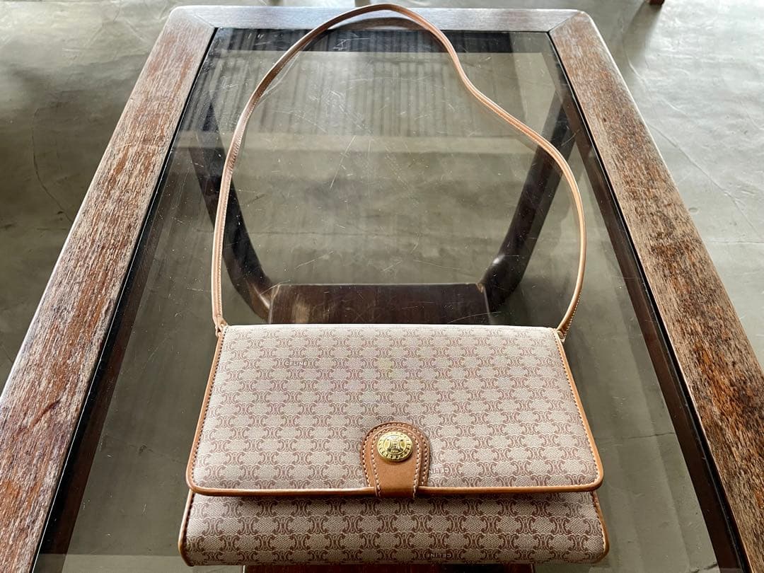 1980s vintage celine ビンテージセリーヌ　ショルダーバック