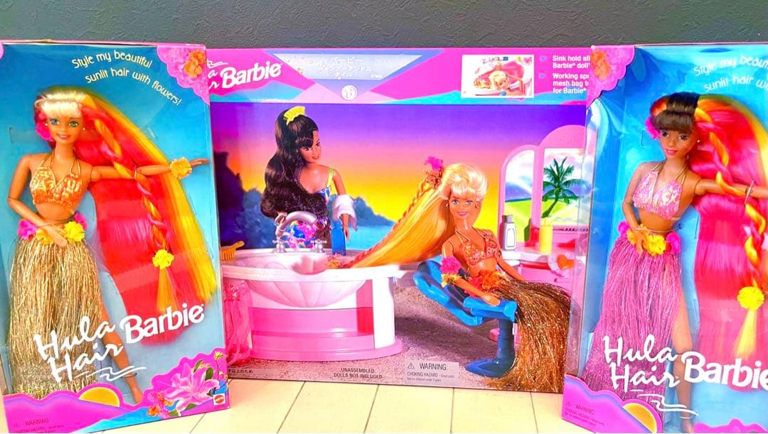 フラヘアー バービー Shampoo ‘N Style Salon ハワイ