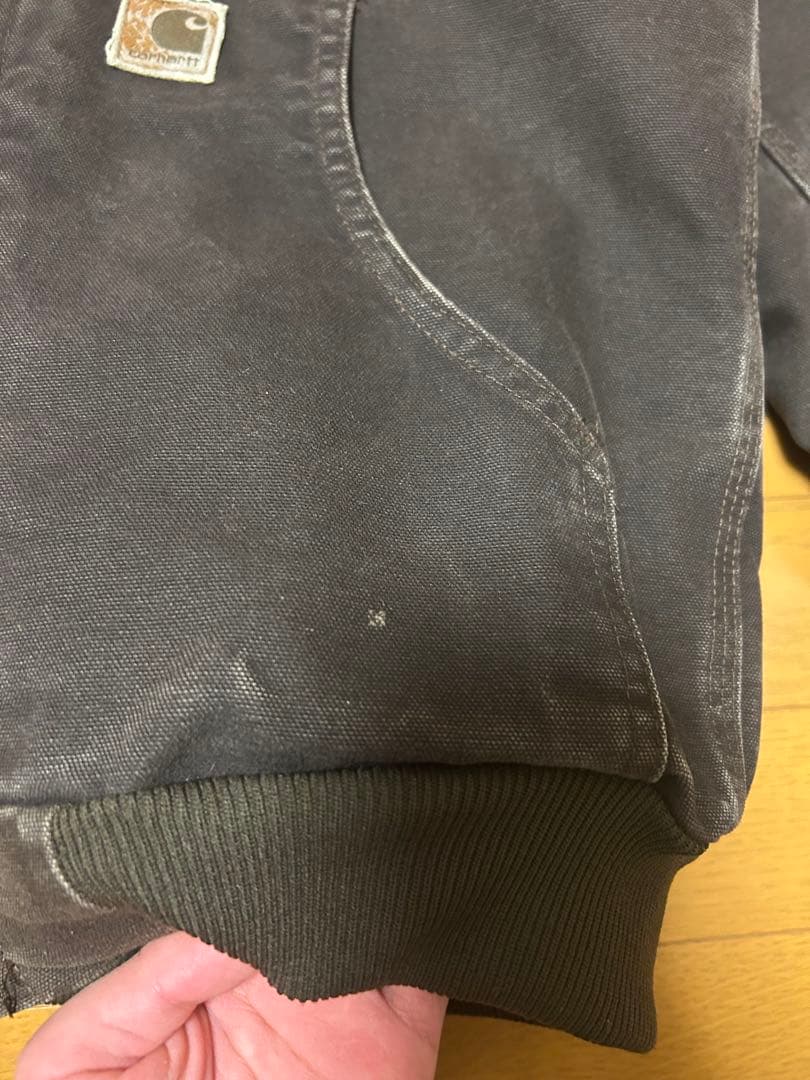 Carhartt アクティブジャケット ダークブラウン レアカラー