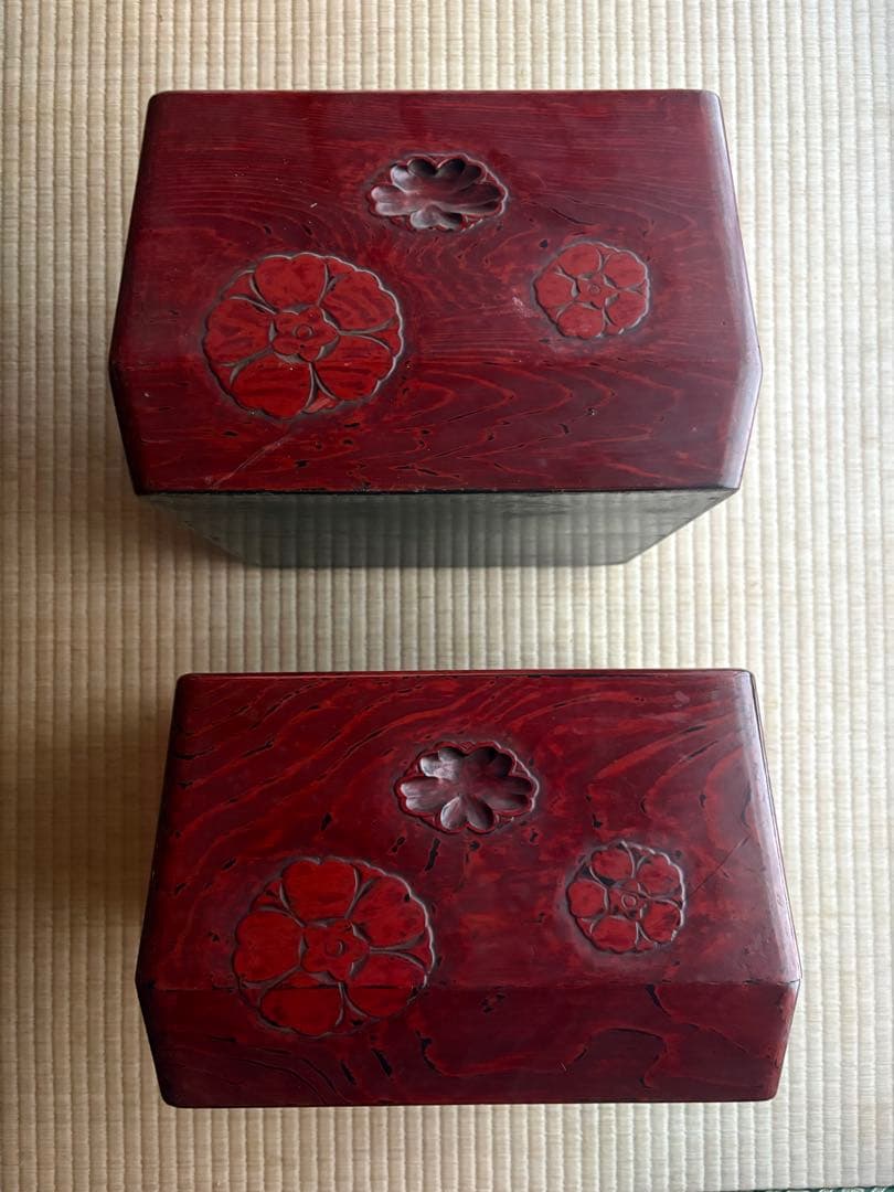 火鉢 鎌倉彫 2個