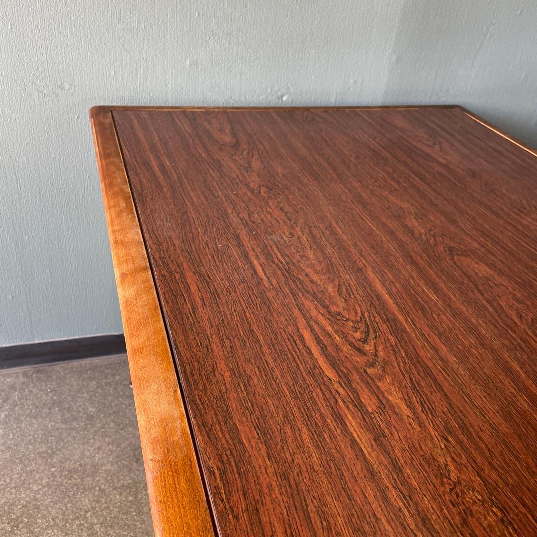 飛騨産業　キツツキ　赤ロゴ　ダイニングテーブル　昭和レトロ