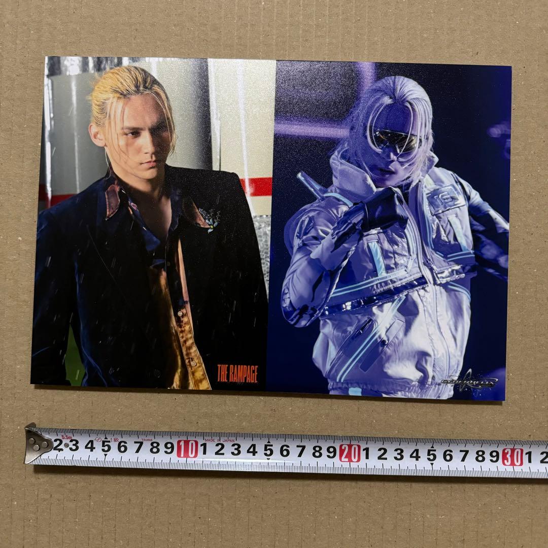 RAMPAGE 龍 タワレコ 当選パネル 直筆サイン入りフライヤー RYU