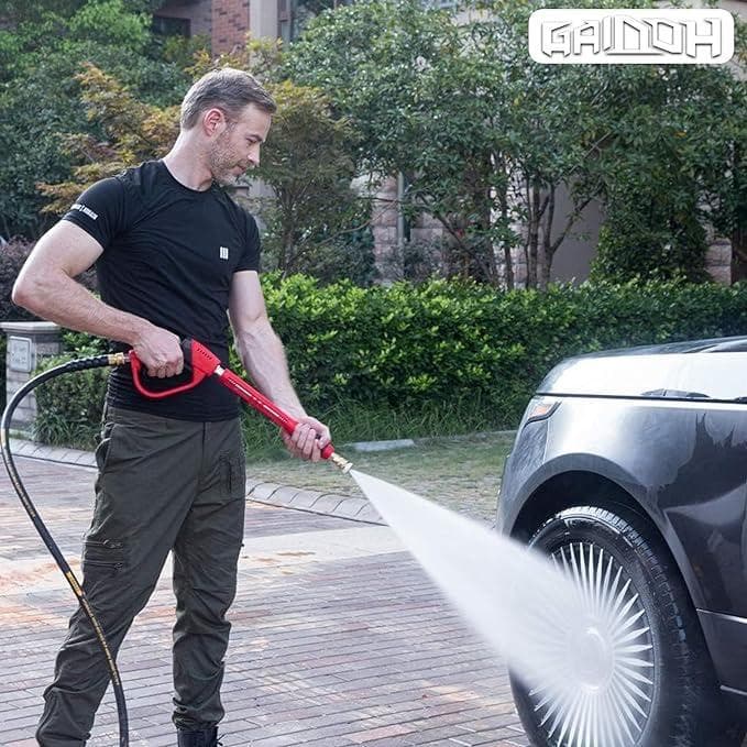 ★セット★Gaidoh高圧洗浄ガン 交換延長ロッド 高圧クリーニングガン