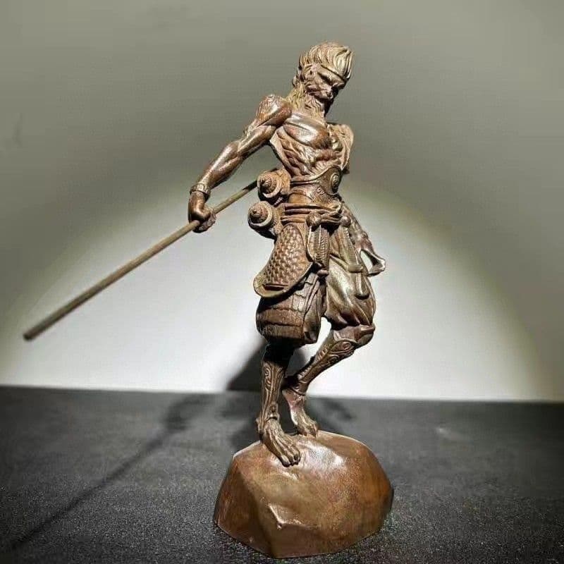 銅像 銅仏 闘勝仏斉天大聖孫悟空仏像 装飾品 工芸品 美術品 置物
