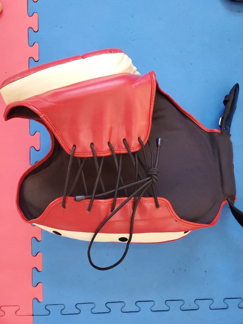 Fairtex 赤 ローキックパッド　右足のみ