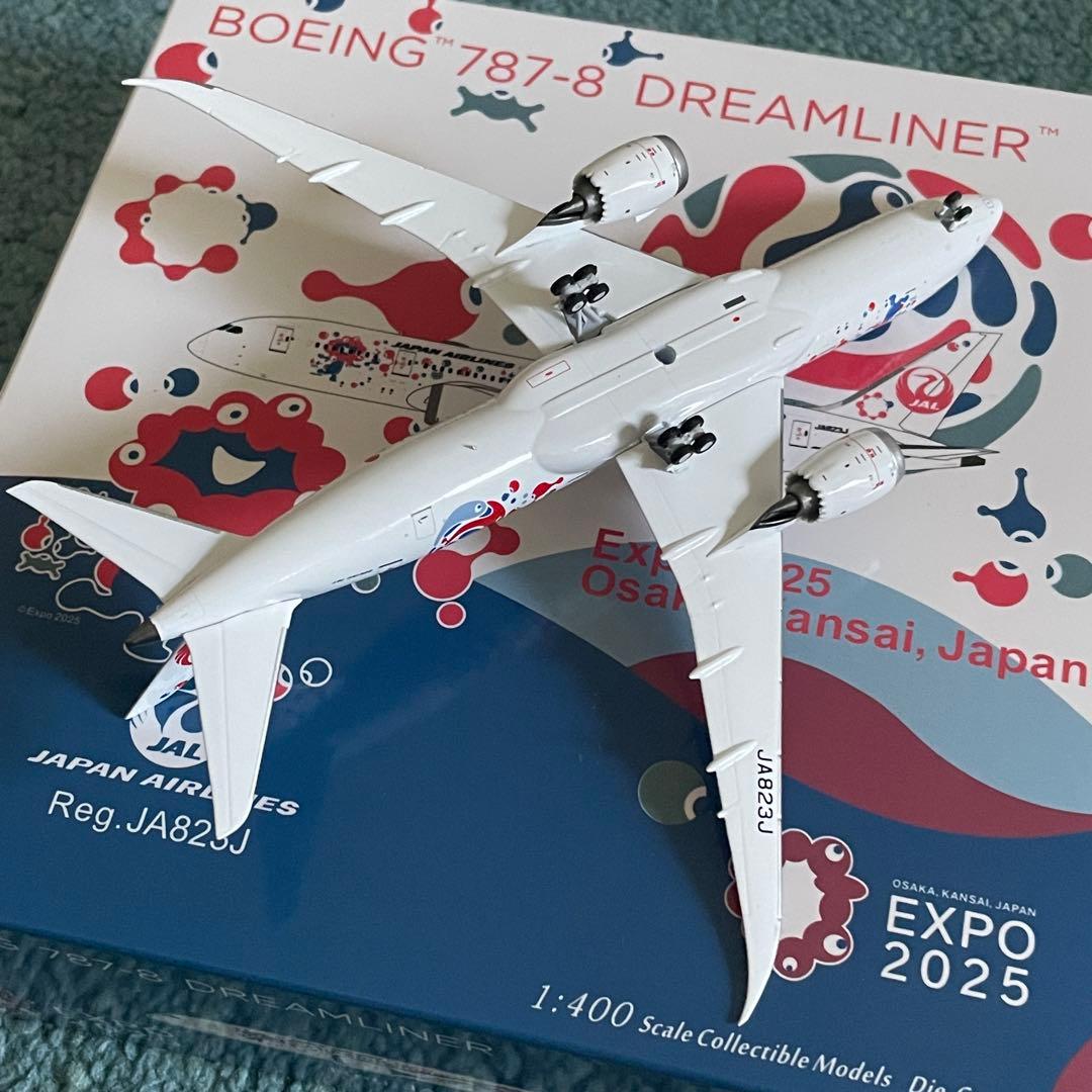 JAL 787-8 日本航空 EXPO 2025 JA823J NG 1:400