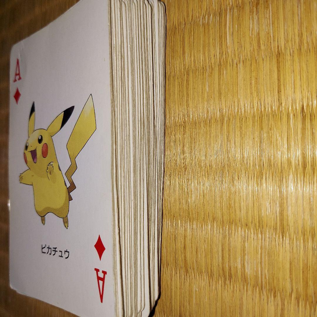 使用感あり　ポケモン　トランプ　緑　リーフグリーン