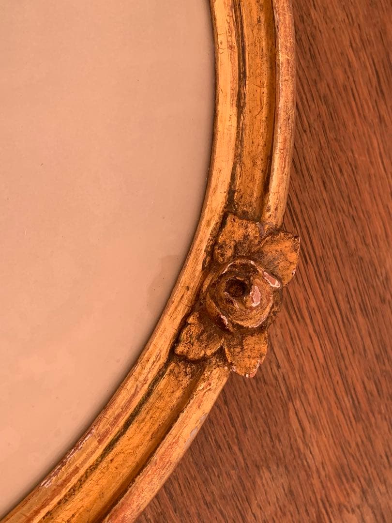 フランス　蚤の市　フレーム　写真入り　ブロカント