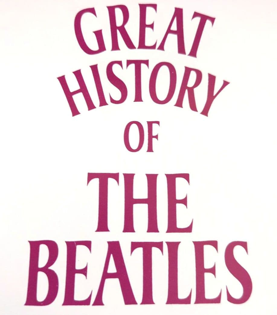 ビートルズ『GREAT HISTORY OF THE BEATLES』＜非売品＞