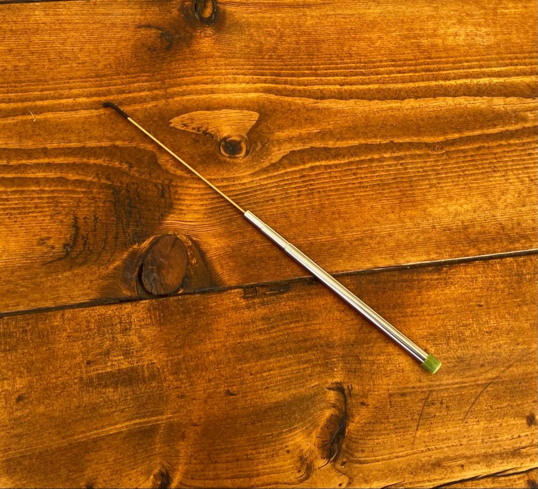 クワガタ採集セット　パープル　オリジナル掻き出し棒　デジタルノギス　採集ケース