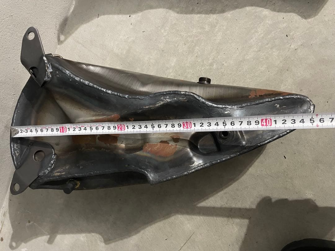 ハーレー ショベル ガソリンタンク 【分割タンク】当時物 ビンテージ パン