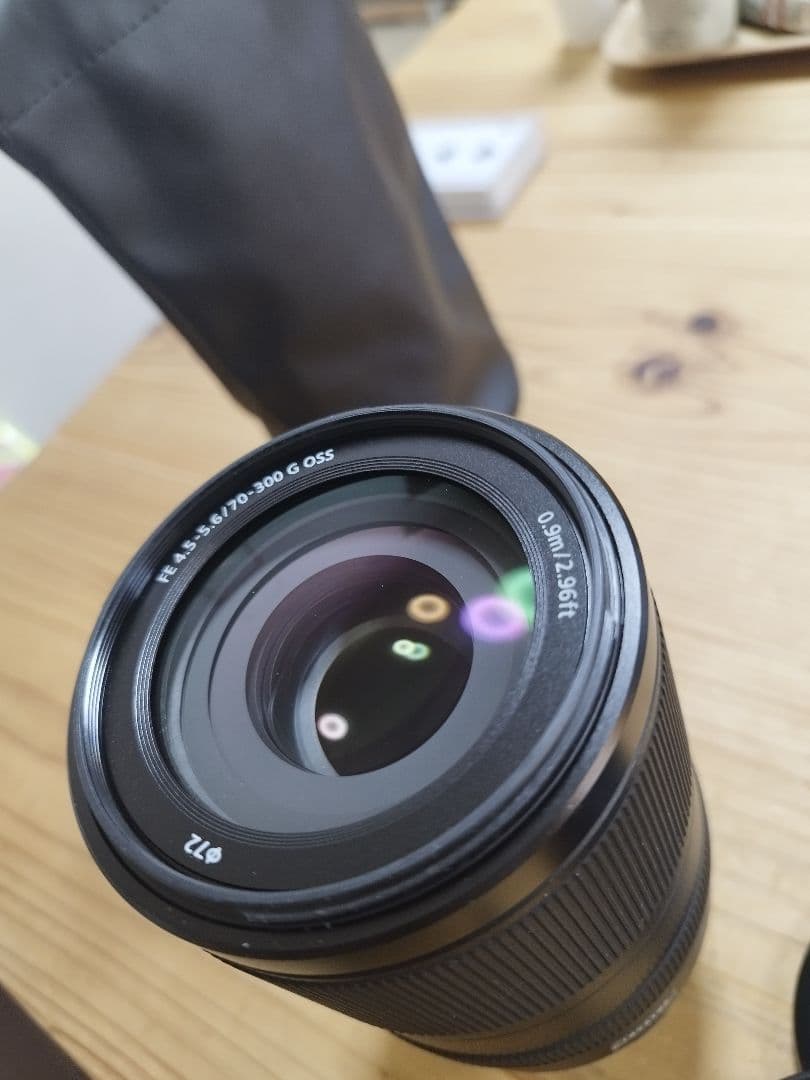 SONY SEL70300G純正レンズ 付属品あり