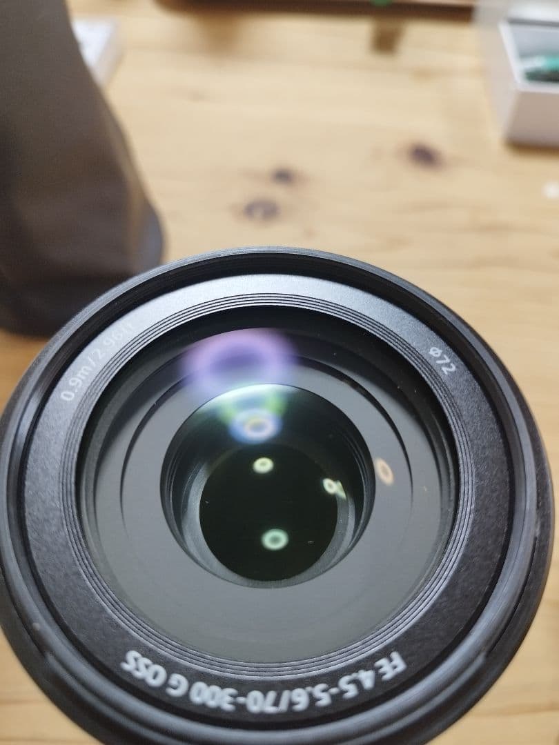 SONY SEL70300G純正レンズ 付属品あり