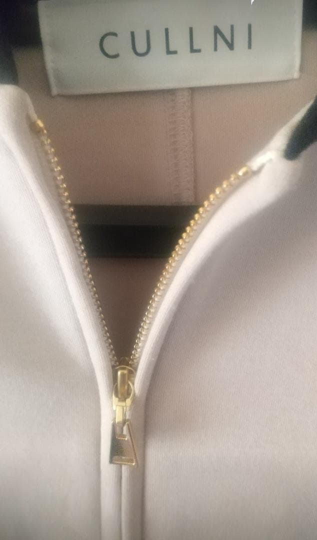 CULLNI 21-AW-015 ジップアップフードパーカ