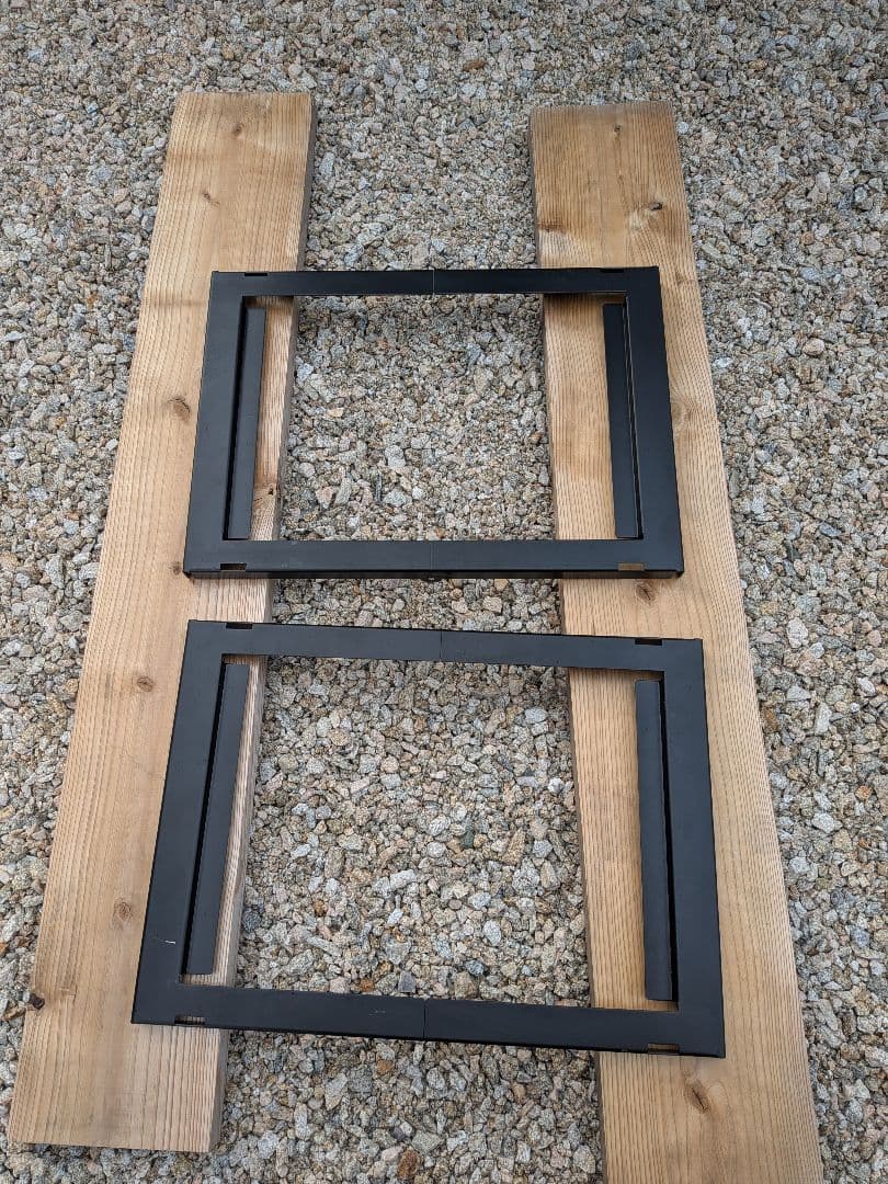 シェルコン25用天板igt規格フレーム2つとMSRのポケットバーナー2のセット