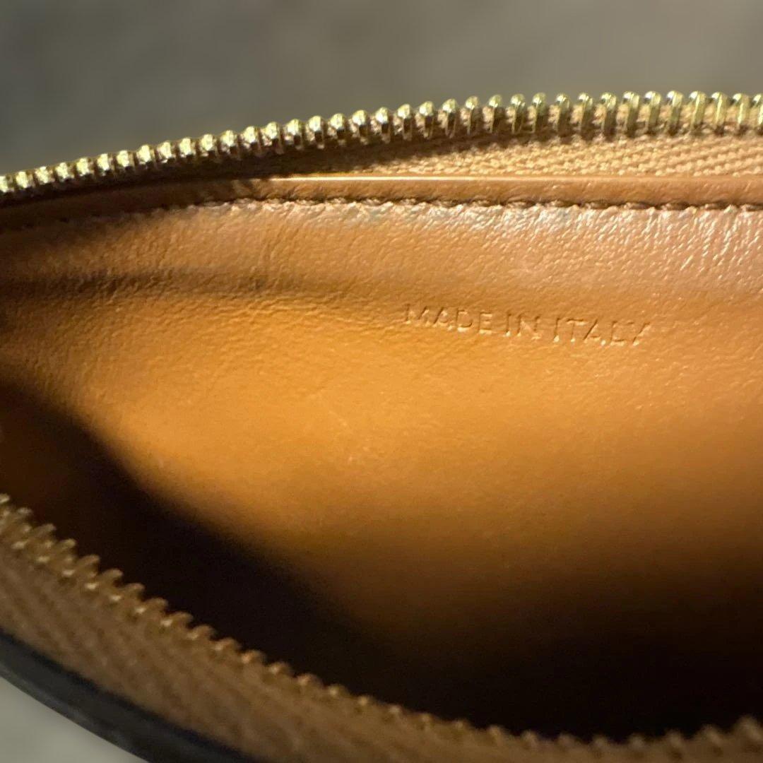 [CELINE]セリーヌケース トリオンフ　キーリング付きレザー