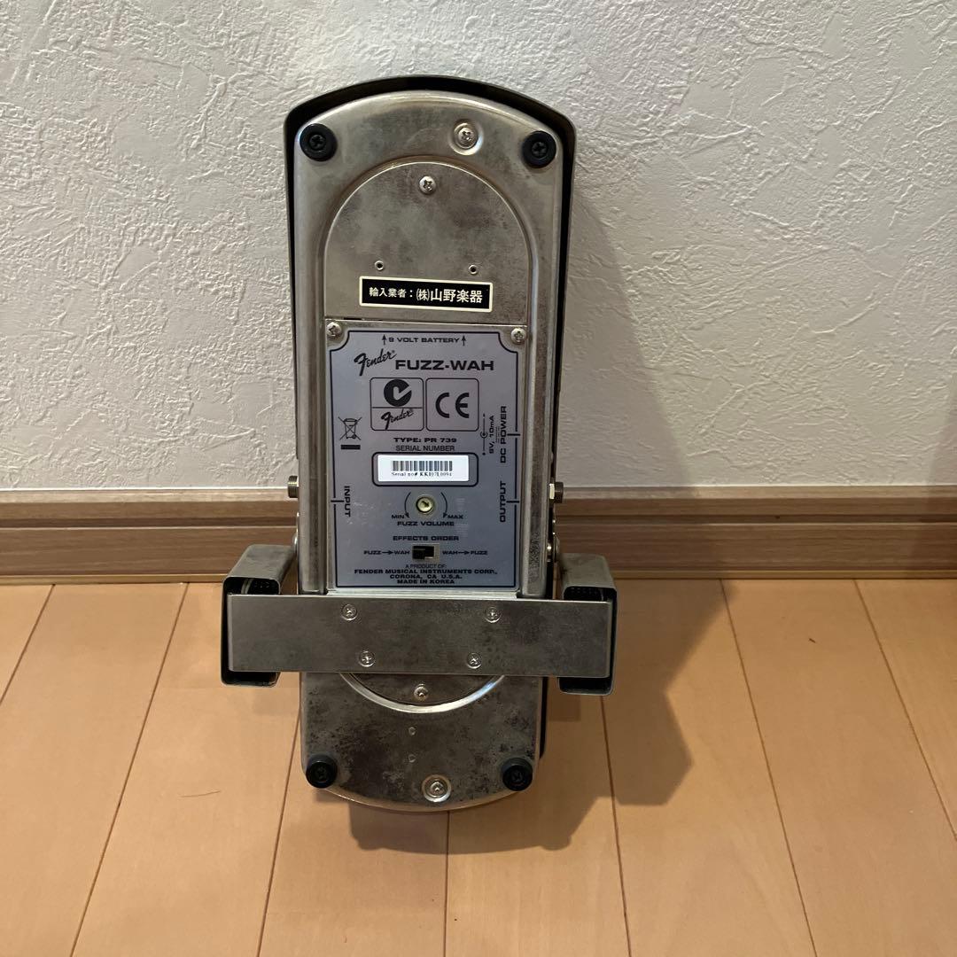 Fender Wah Fuzz エフェクター ワウペダル ファズ