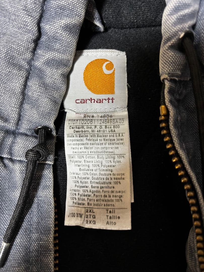 00sCarhartt アクティブジャケット グレー