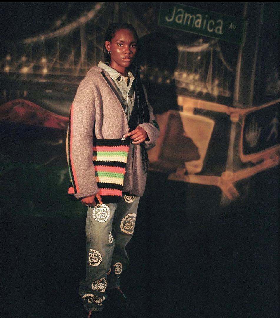 stussy × denim tears セーター（パーカー）