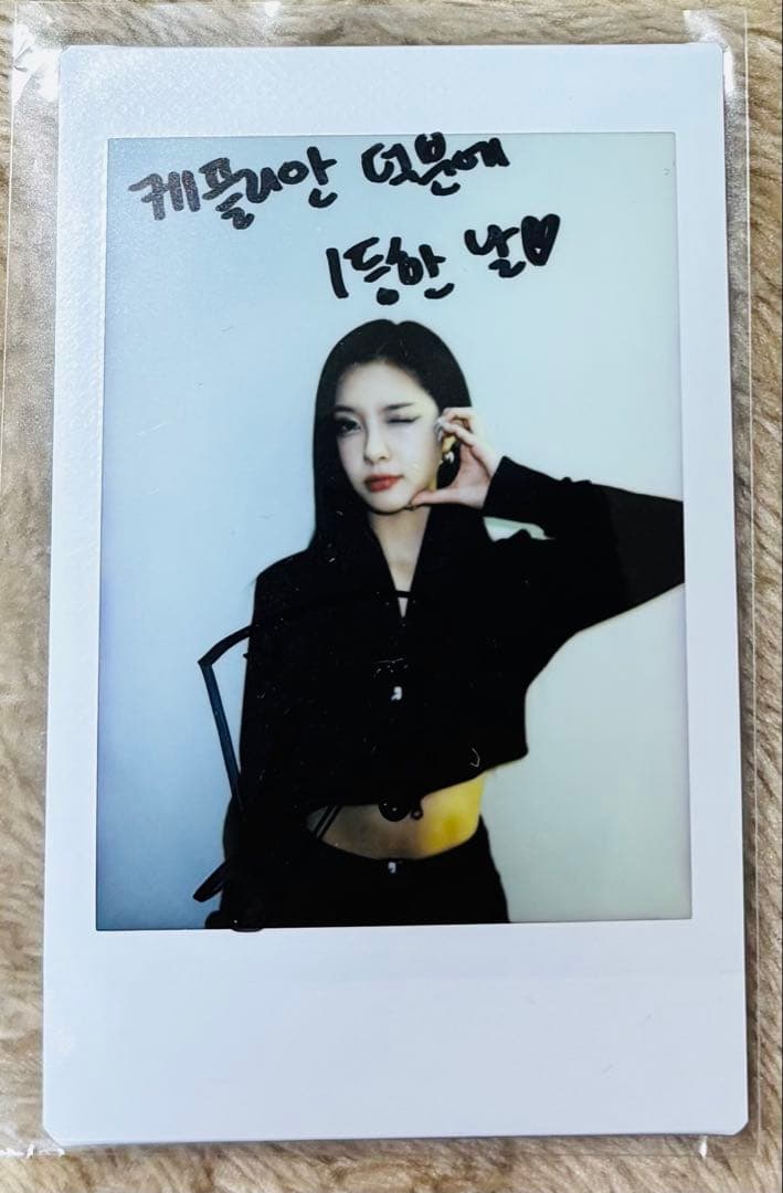 kep1er ダヨン サイン入りポラ ポラロイド