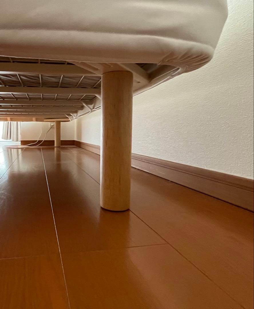 値下げ　無印良品 脚付マットレス 高密度ポケットコイル シングル② 即購入OK