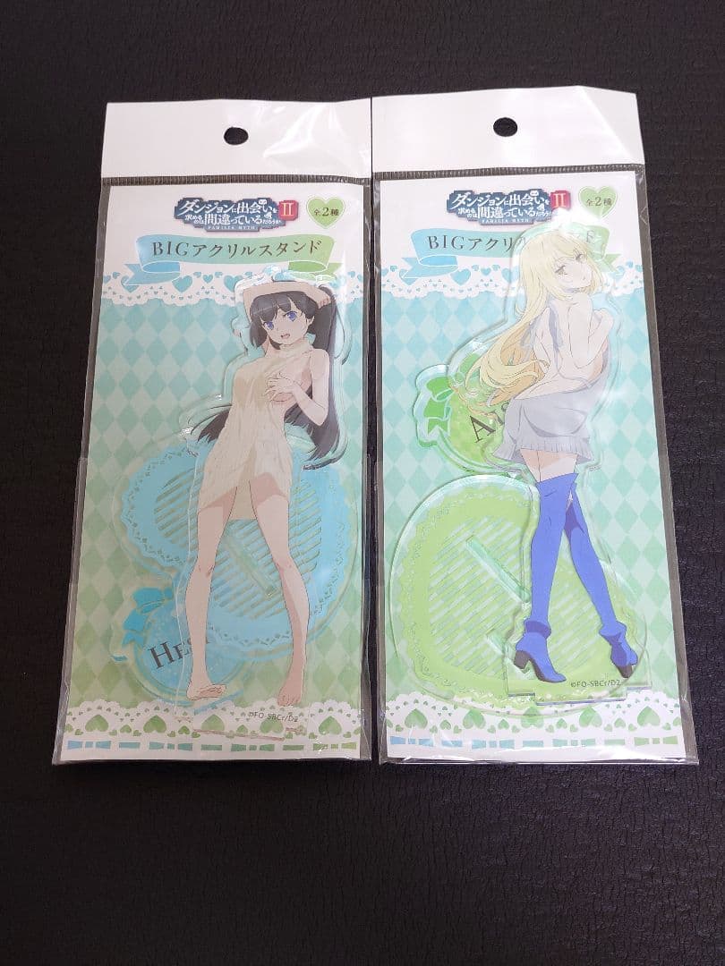 未開封 ダンまち AnimeJapan アクリルスタンド 2点