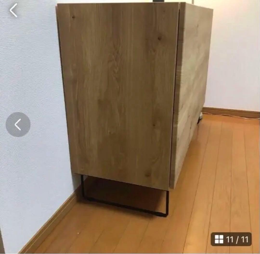 【レイコ】大川家具　サイドボード　120cm