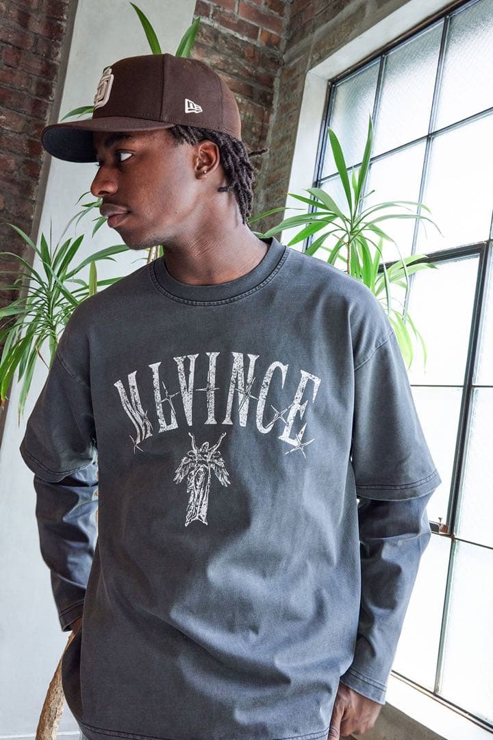 MLVINCE seven stars layered l/s tee Lサイズ