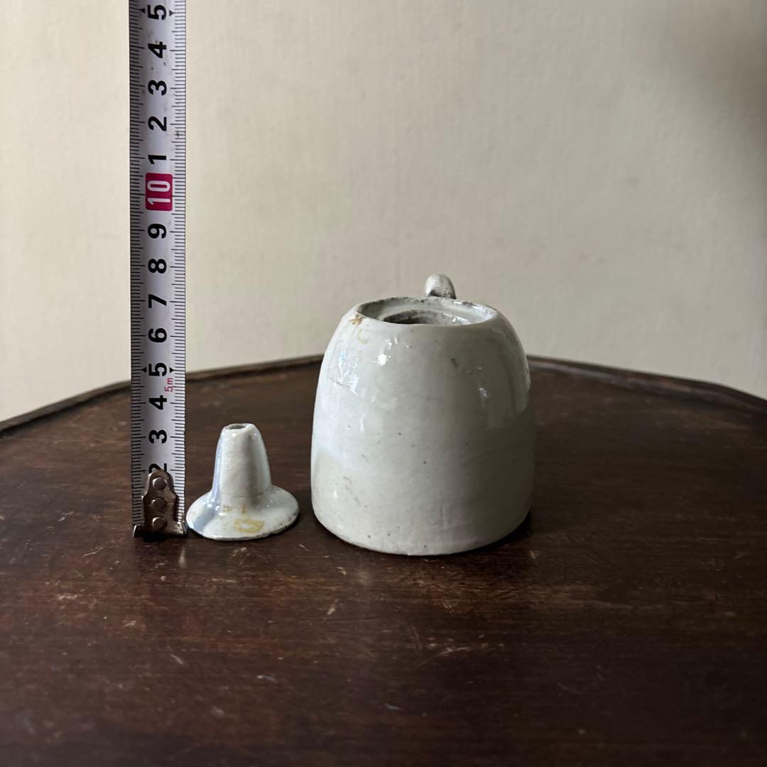 李朝灯火器　油壺　韓国アンティーク　朝鮮古美術　古民芸　骨董　古道具　スッカラ