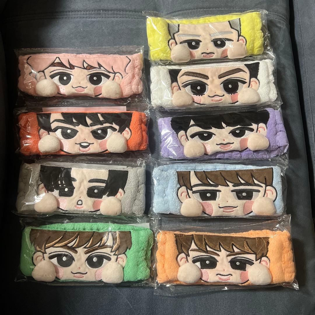 【Man】　RAYS 公式グッズ　ヘアバンド9人セット