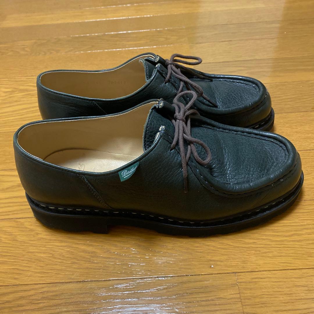 パラブーツ　ミカエル　ダークグリーン CERF KAKI 43（27.5cm）