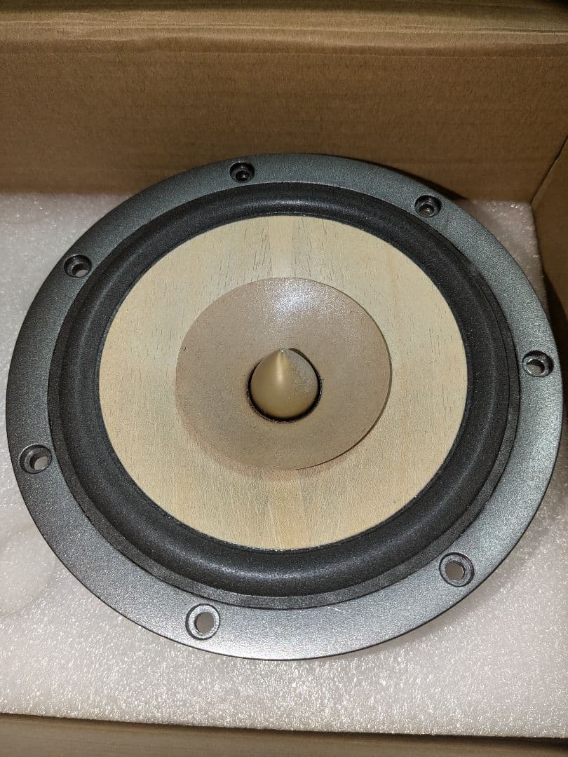 ウッド コーン フルレンジ スピーカー ユニット 6.5インチ 16cm ペア
