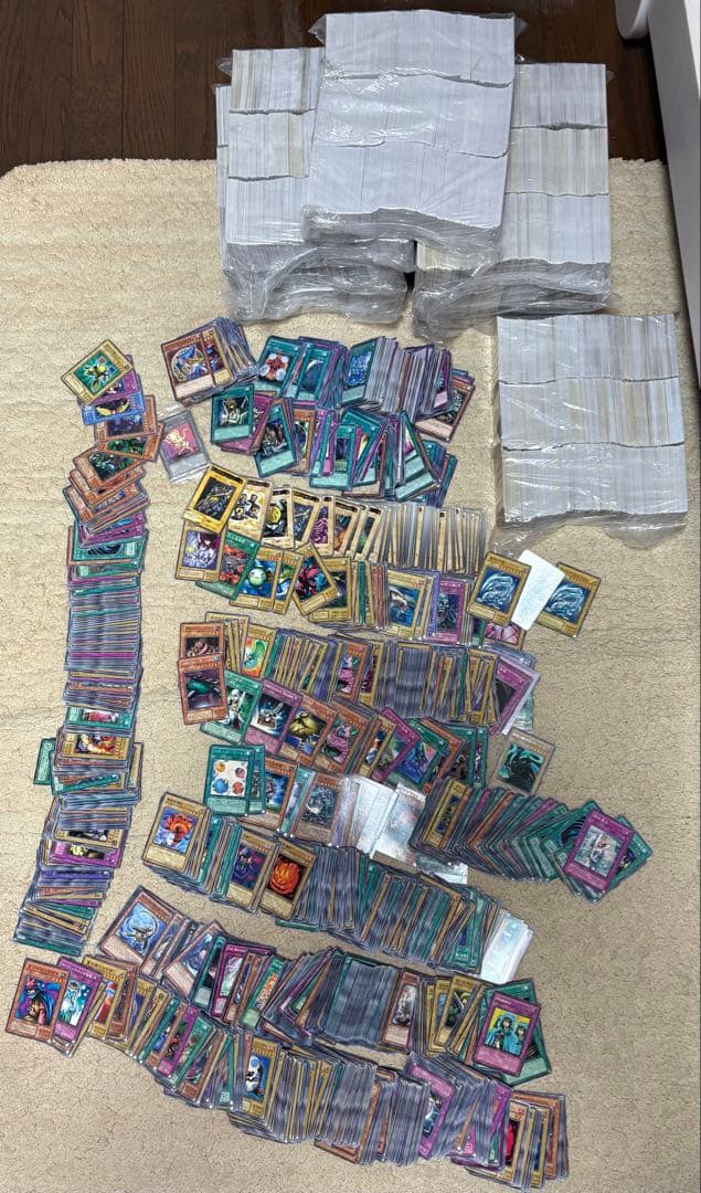 遊戯王　まとめ売り　ノーマル　字レア　約16000枚　初期、2期、多言語含む