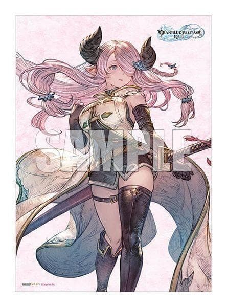 グランブルーファンタジーリリンク　ナルメア　A2クリアーポスター　開封済み