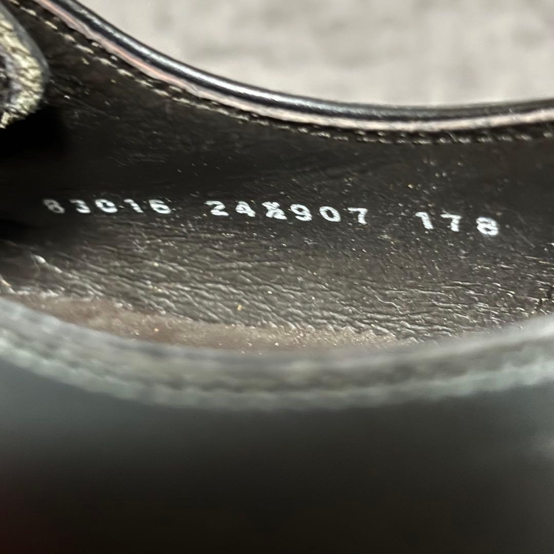 新品未使用　ランバンコレクション　ドレスシューズ　ダークグレー　本革　2231