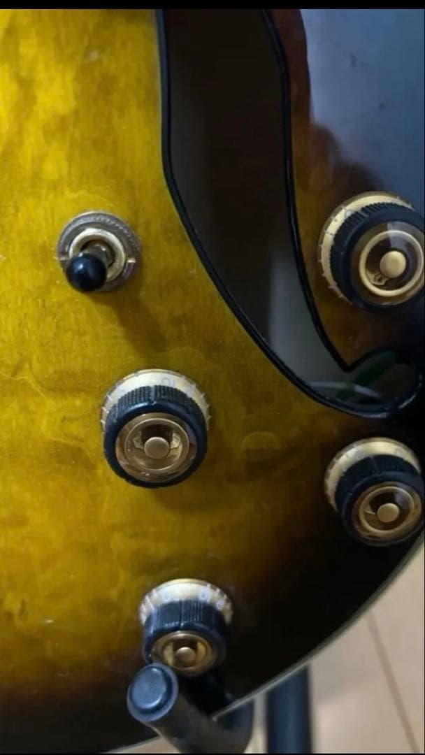 最終値下げIbanezセミアコ　AM93QM-AYS