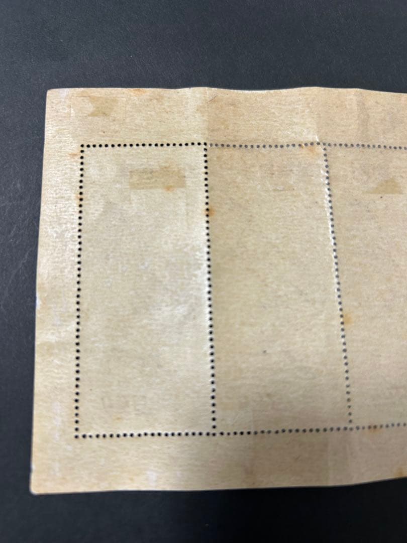 郵便週間記念 月に雁　5面シート