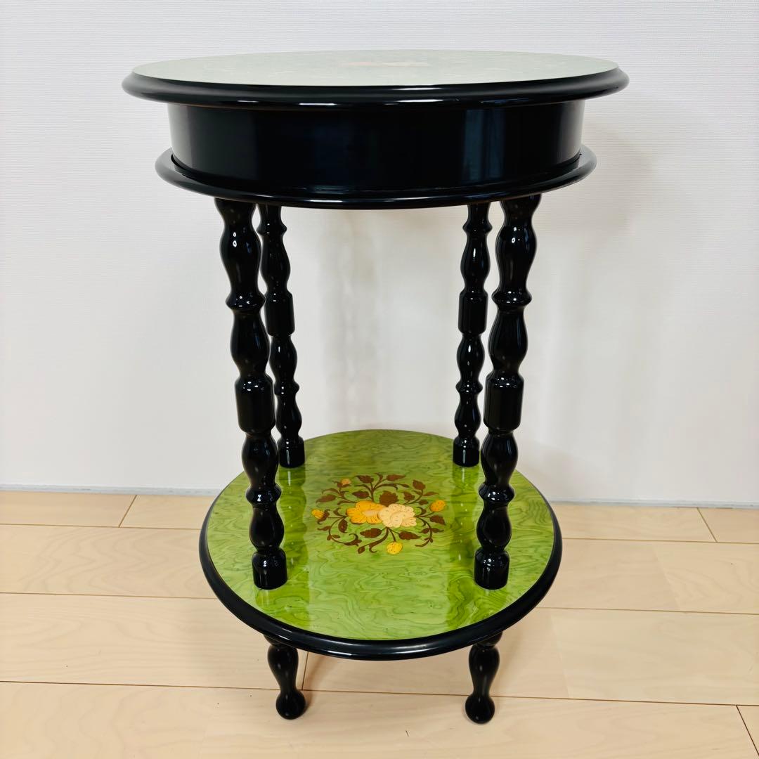 イタリア製　サイドテーブル　アンティーク　ビンテージ　送料込み