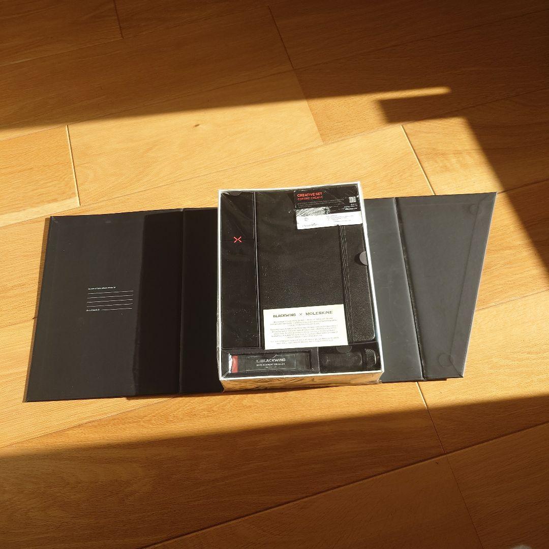 新品未開封　ブラックウイング　×　モレスキン　クリエイティブセット