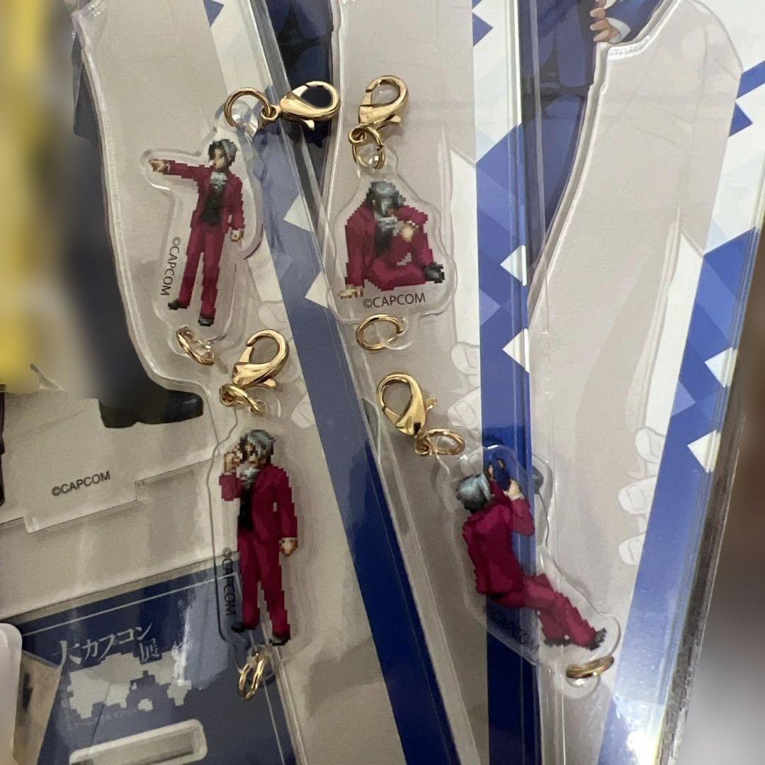 大カプコン展 成歩堂龍一 御剣怜侍 逆転裁判 グッズセット