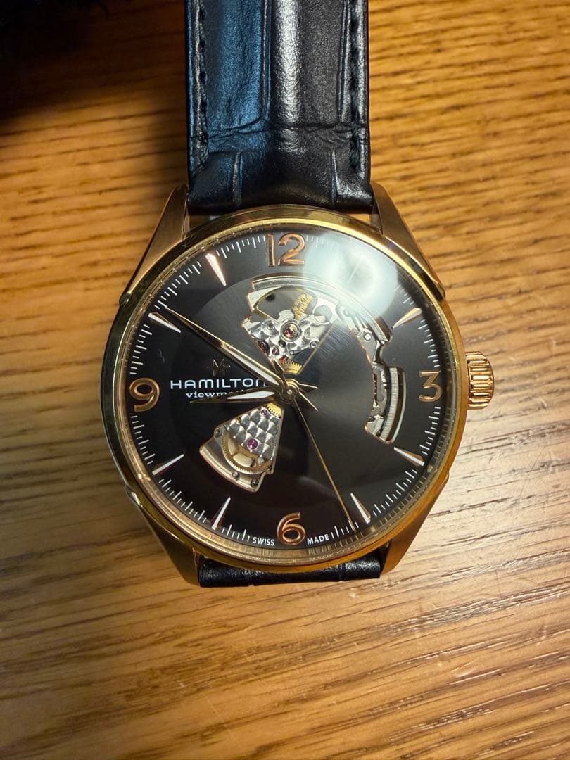 HAMILTON オープンハート42mm