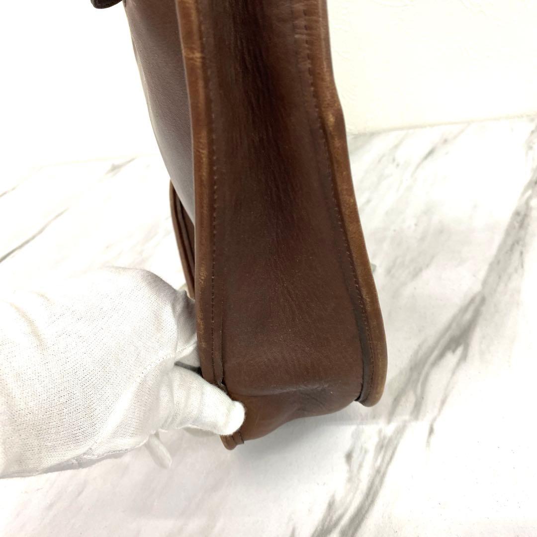 #オールドコーチ　ハンドバッグ　ブラウン　OLD COACH ワンショルダー