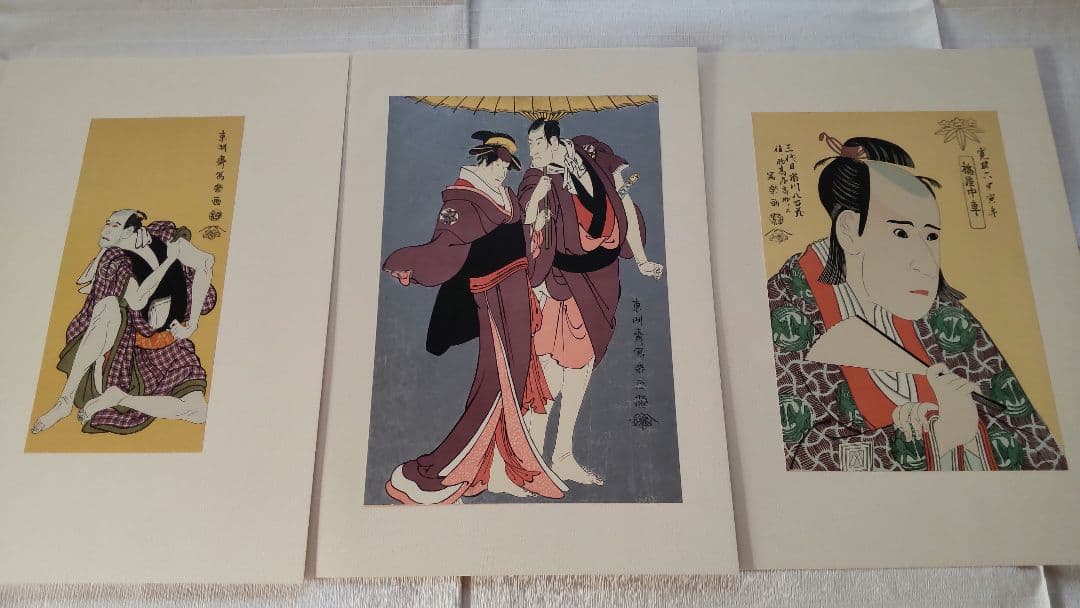 浮世絵版画★画装用画★6冊セット★写楽SHARAKU★２４枚セット★シリーズ6