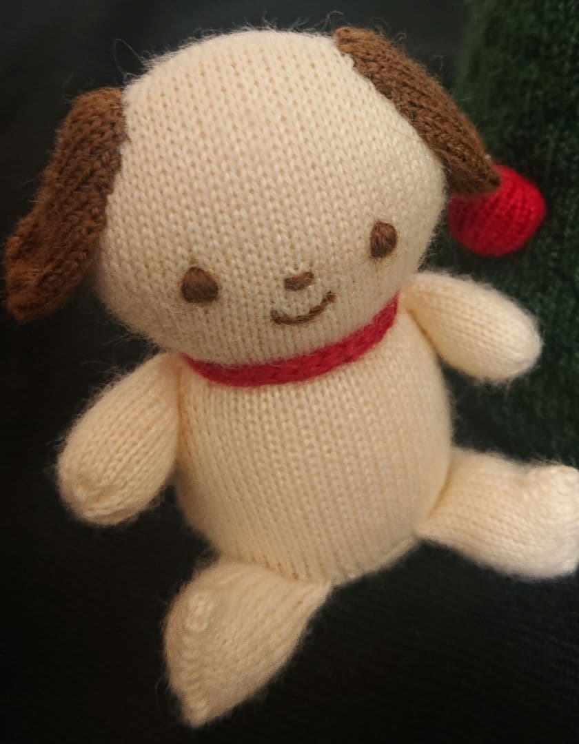 数回使用箱無し ファミリア ファミちゃんバーディー クリスマスツリー編みぐるみ