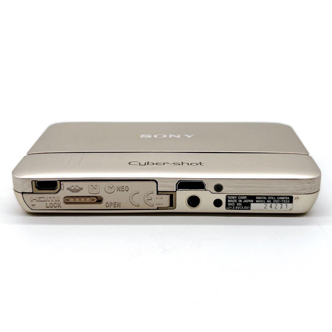 SONY ソニー Cyber-shot DSC-TX55 ゴールド デジカメ