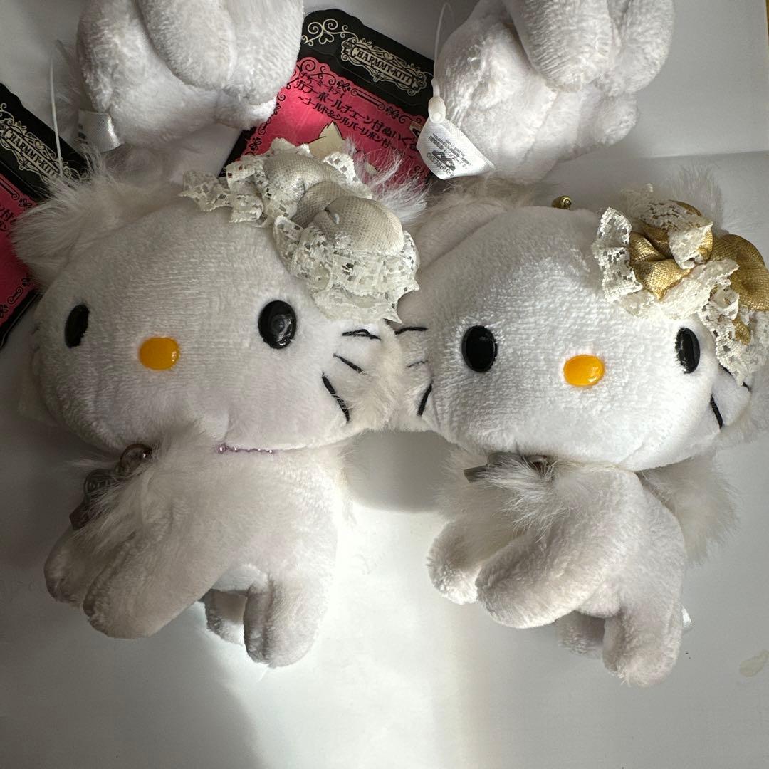 チャーミーキティ マスコット 4つセット ぬいぐるみ ストラップ
