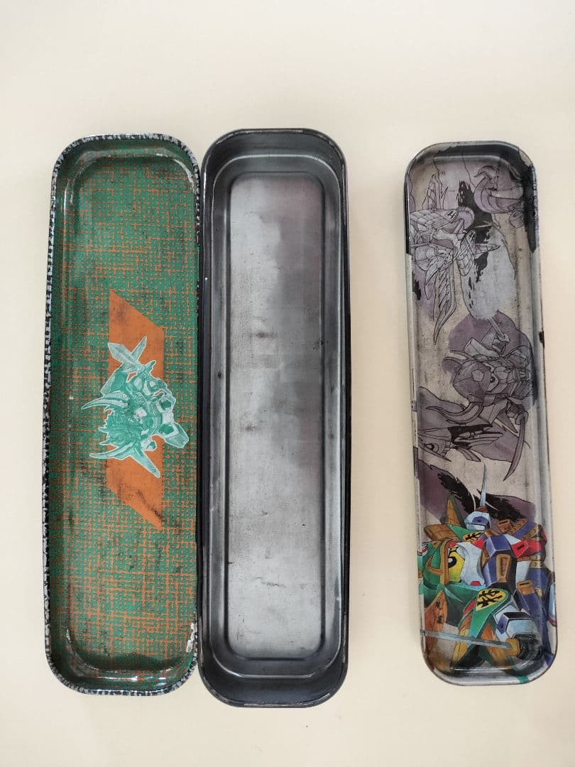 アニメキャラクター二段式筆箱