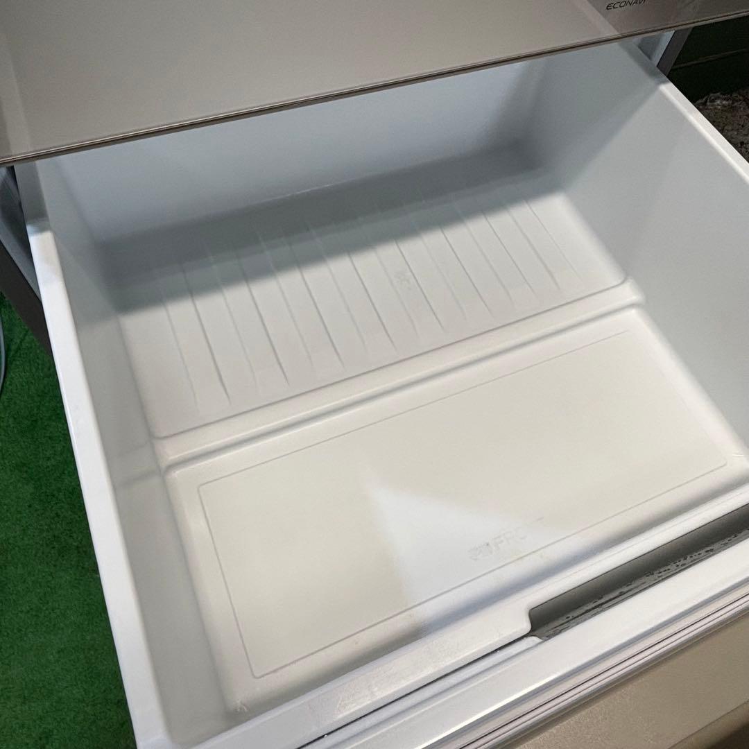 Panasonic 315L 冷蔵庫 ガラス面 シャンパン【地域限定配送無料】