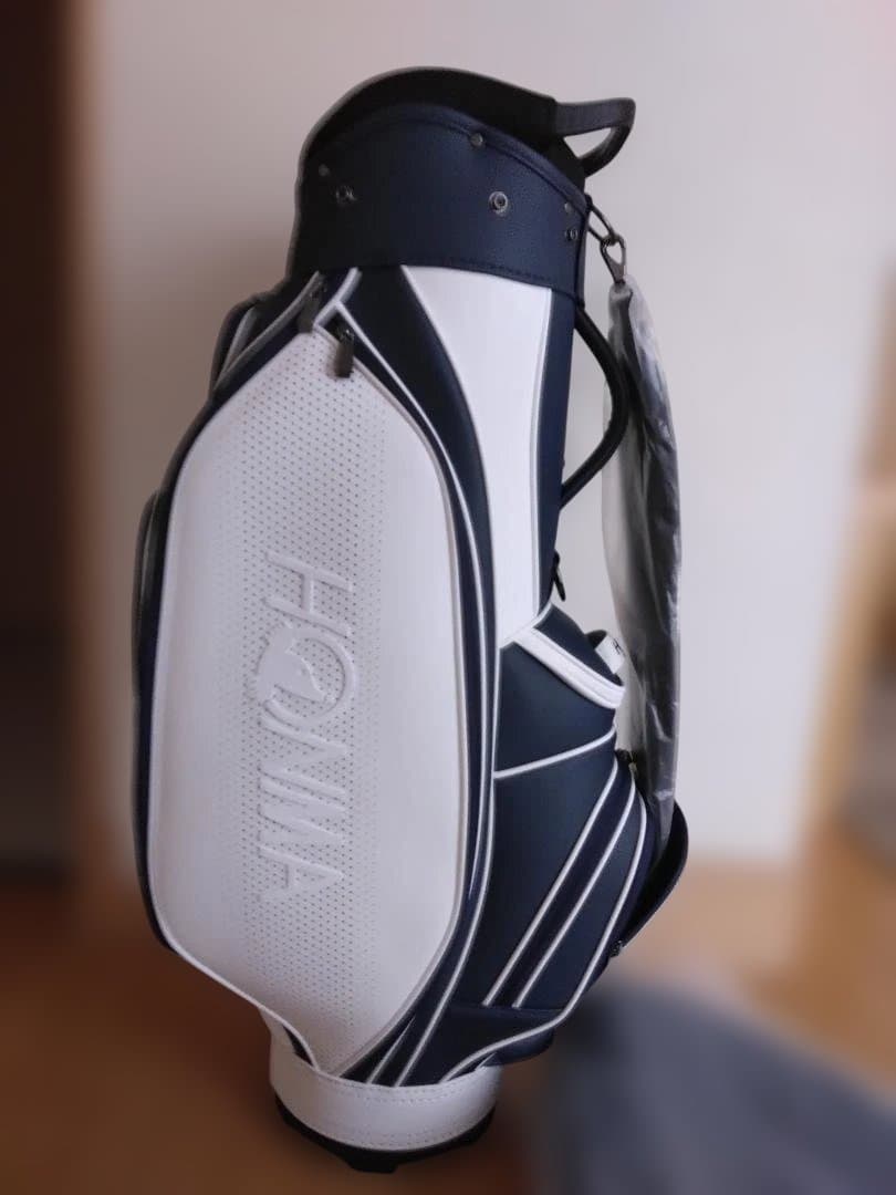 HONMA ゴルフキャディバッグ ホワイト・ネイビー